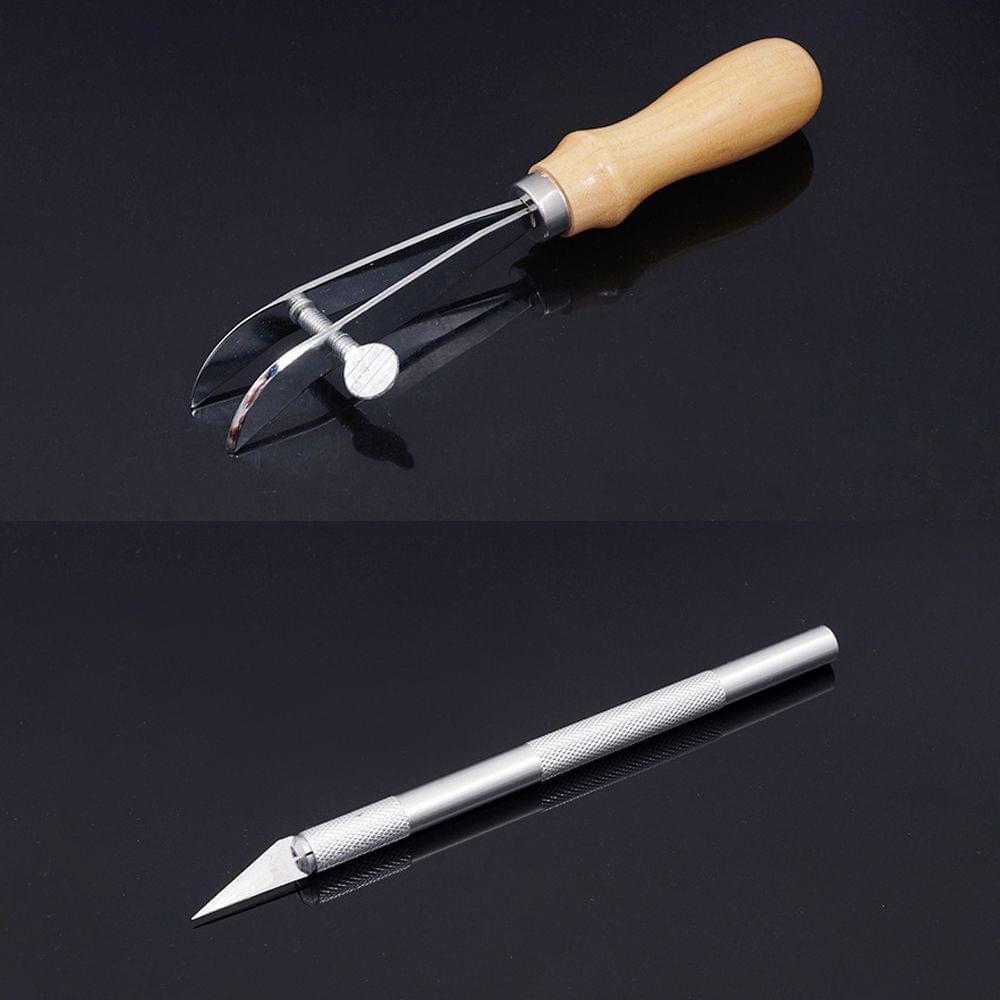 Professional 24pcs Leather Craft Tools Kit Hand Leathercraft