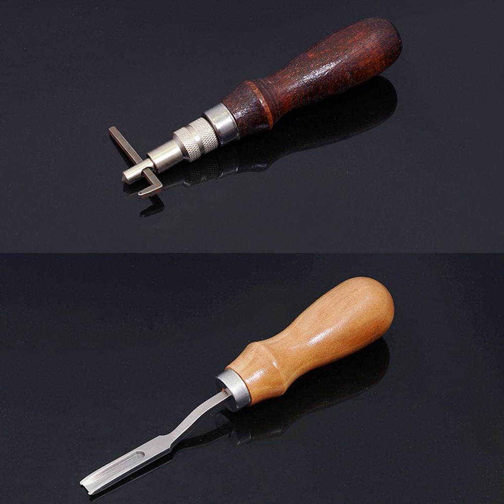 Professional 24pcs Leather Craft Tools Kit Hand Leathercraft