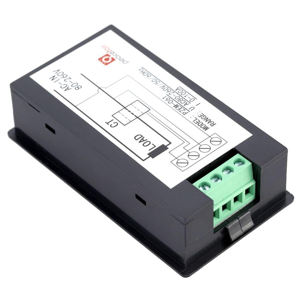 AC80-260V 100A Digital LCD Current Voltage Active Power