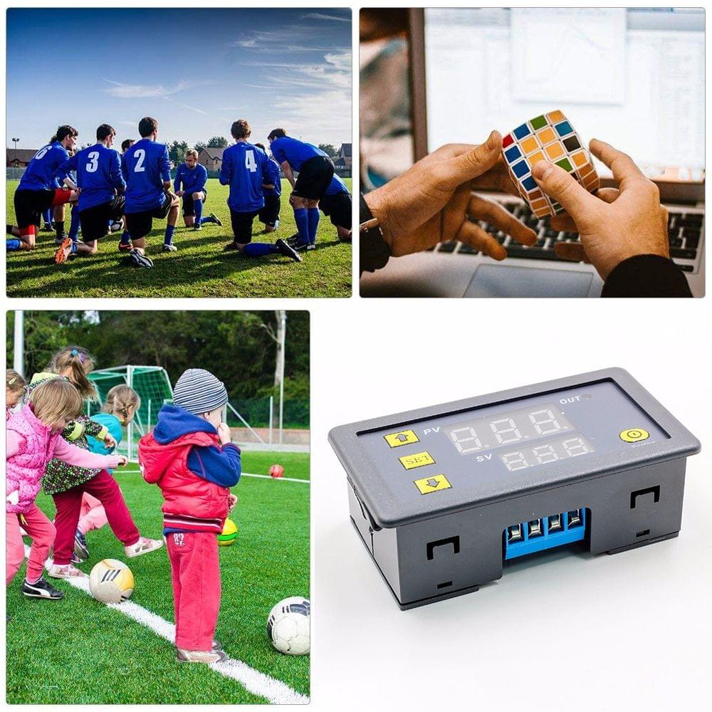 DC 12V Time Relay Module Programmable Digital Time Cycle - 12V