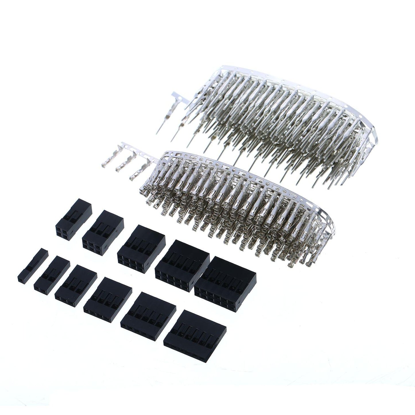 620Pcs 2.54mm Jumper Wire Pin Header Connector Housing Kit