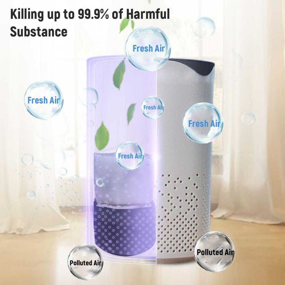 UV Ultraviolet Air Purifier Health UV Cleaner Device 5-layer
