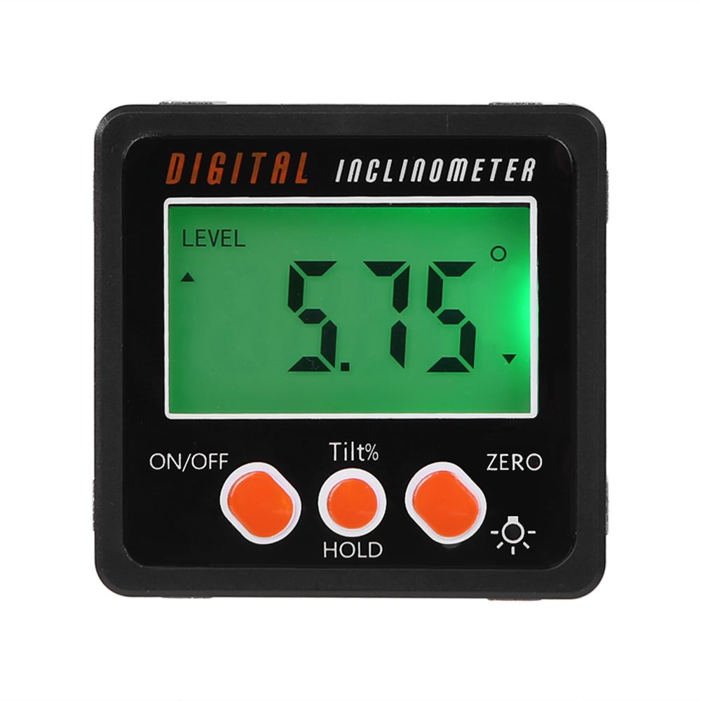 Multifunctional Mini Backlight Digital Display Protractor