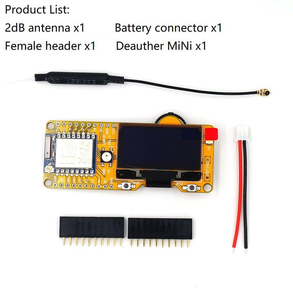 Uniqkart Deauther MINI ESP8266 WIFI Development Board OLED