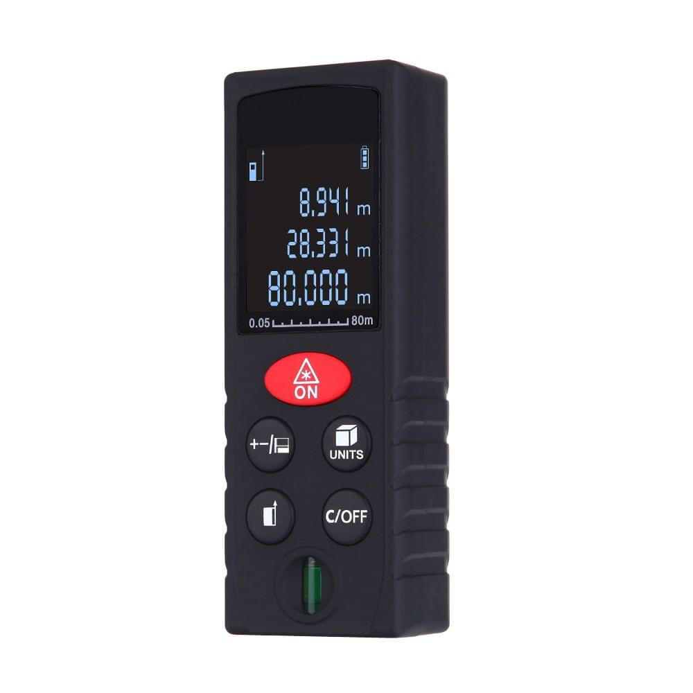 80m/262ft Mini Handheld Digital Laser Distance Meter High - 80 m