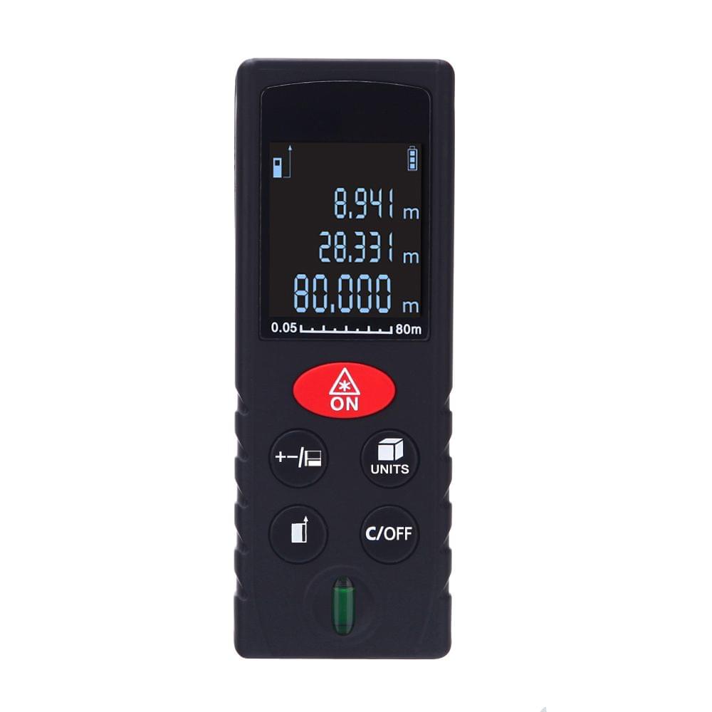 80m/262ft Mini Handheld Digital Laser Distance Meter High - 80 m