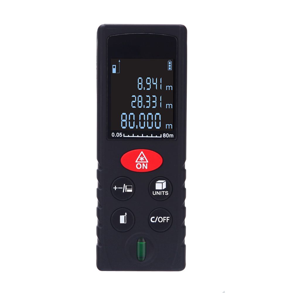80m/262ft Mini Handheld Digital Laser Distance Meter High - 80 m