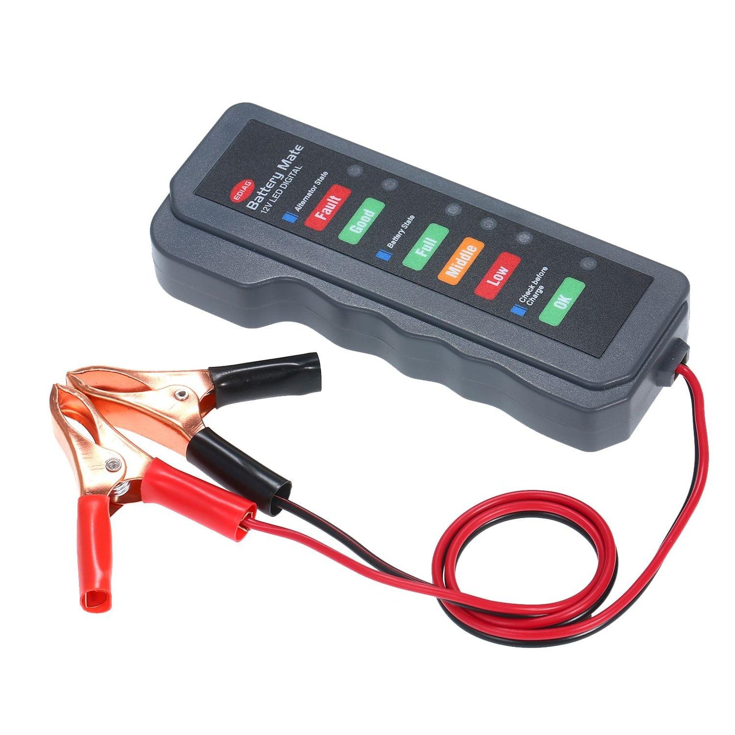 12V Car Battery Alternator Tester LED Digital Battery