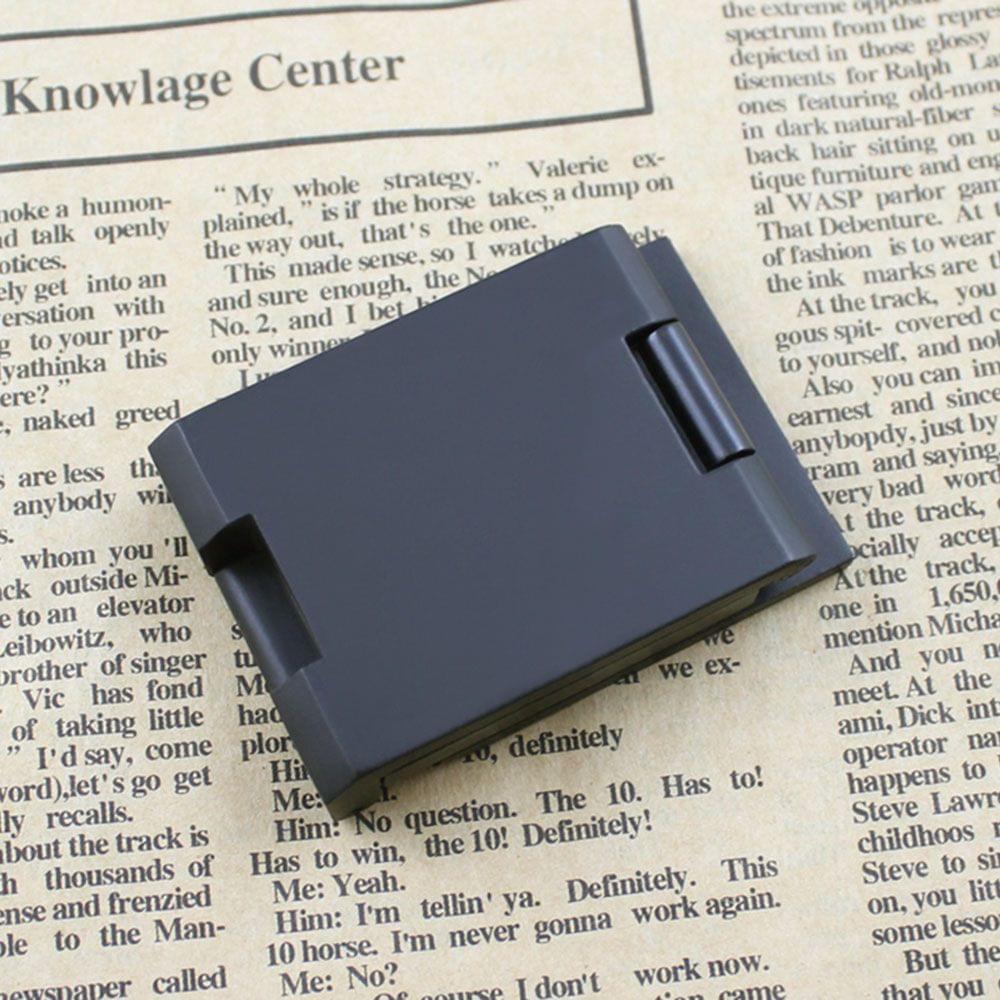 10X 28mm Mini Zinc Alloy Folding Magnifier with Scale for