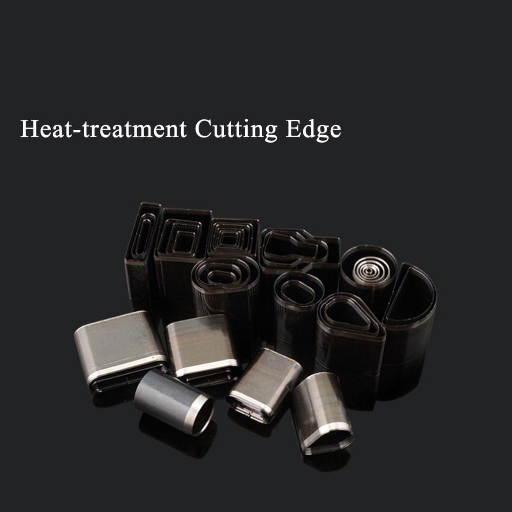 24Pcs Leather Puncher Hole Tools Craft Set Hollow Punches - 24Pcs