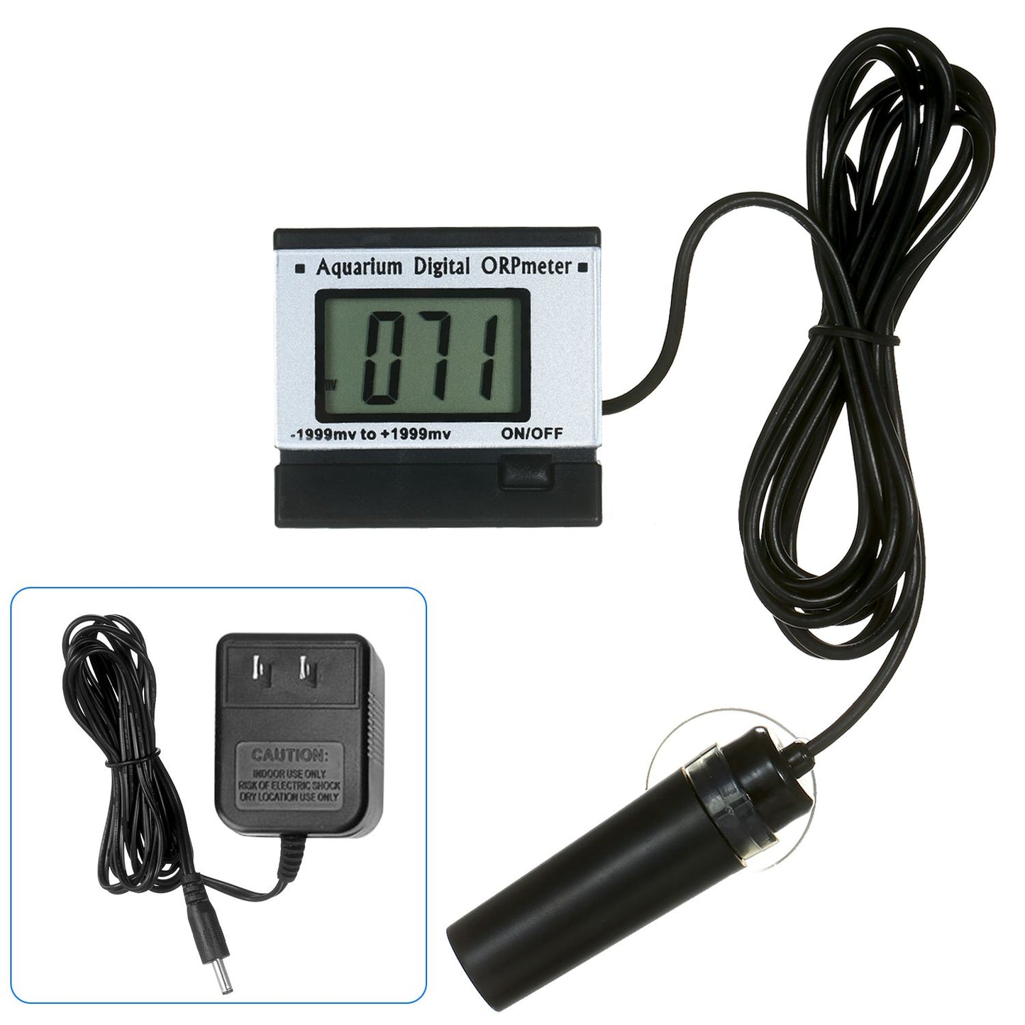 Aquarium Digital ORP Oxidation Reduction Potential Monitor