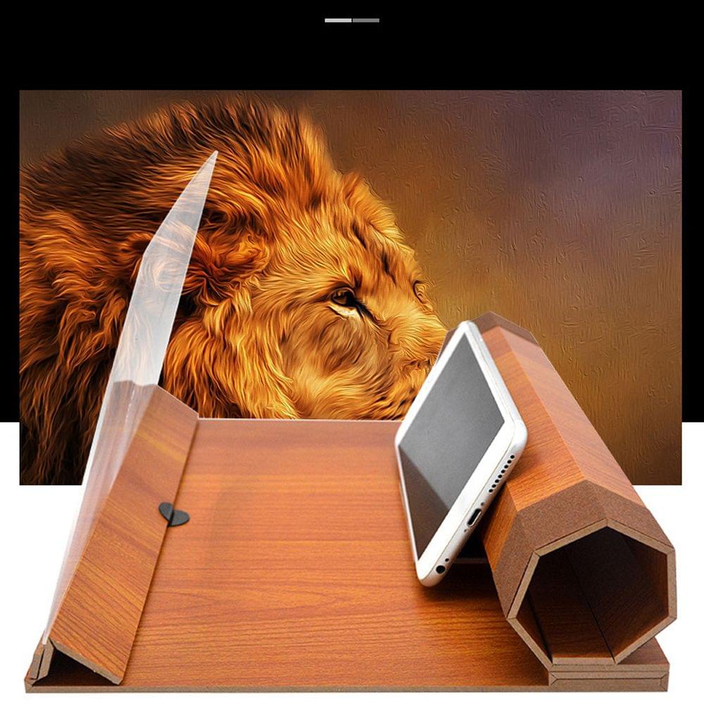 Multifunctional 12in Lightweight Wooden High Definition - yellow peach