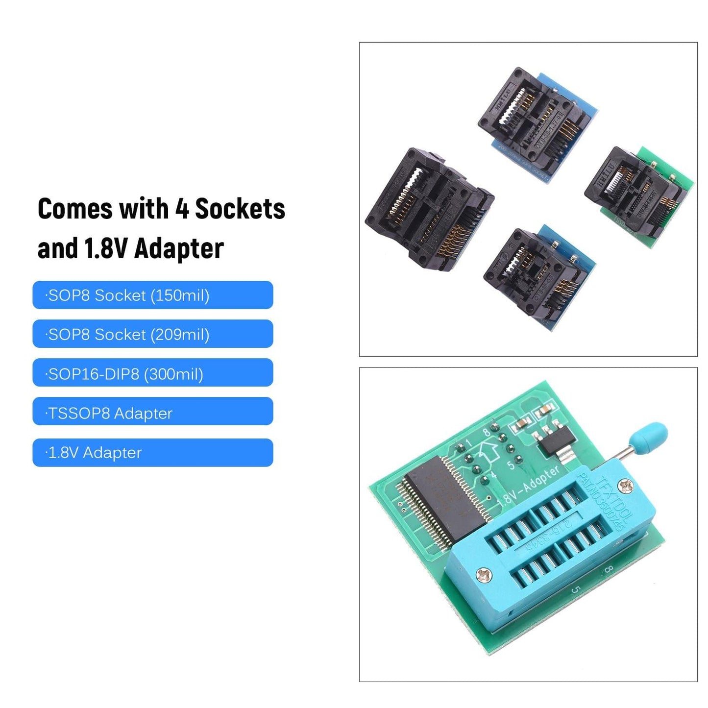 EPROM Programmer Kit High-Speed USB SPI BIOS Flasher Flash - EZP2019 Programmer