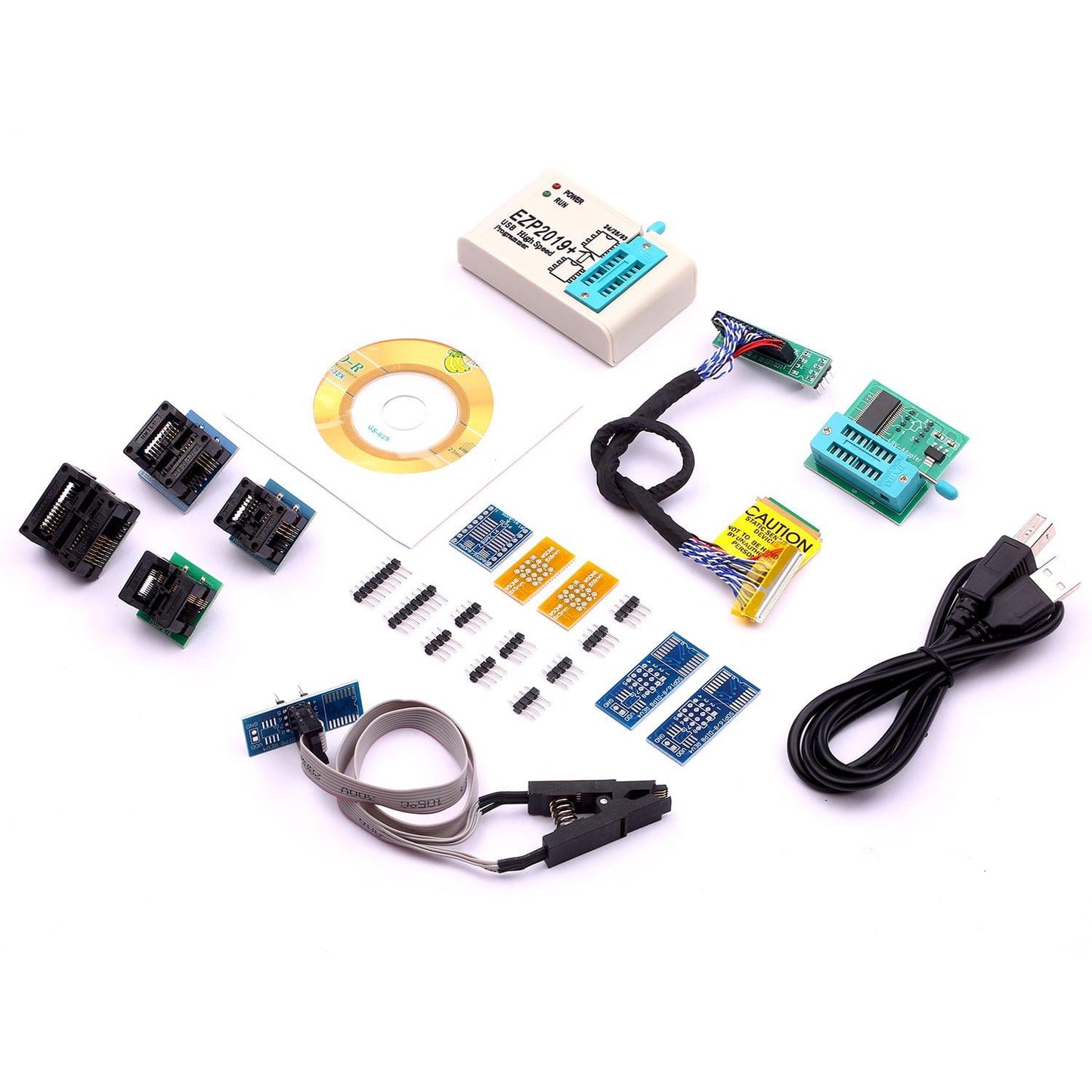 EPROM Programmer Kit High-Speed USB SPI BIOS Flasher Flash - EZP2019 Programmer