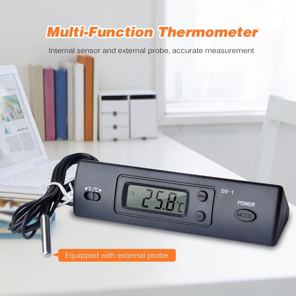 Mini Thermometer Electronic Digital Car Thermometer Indoor
