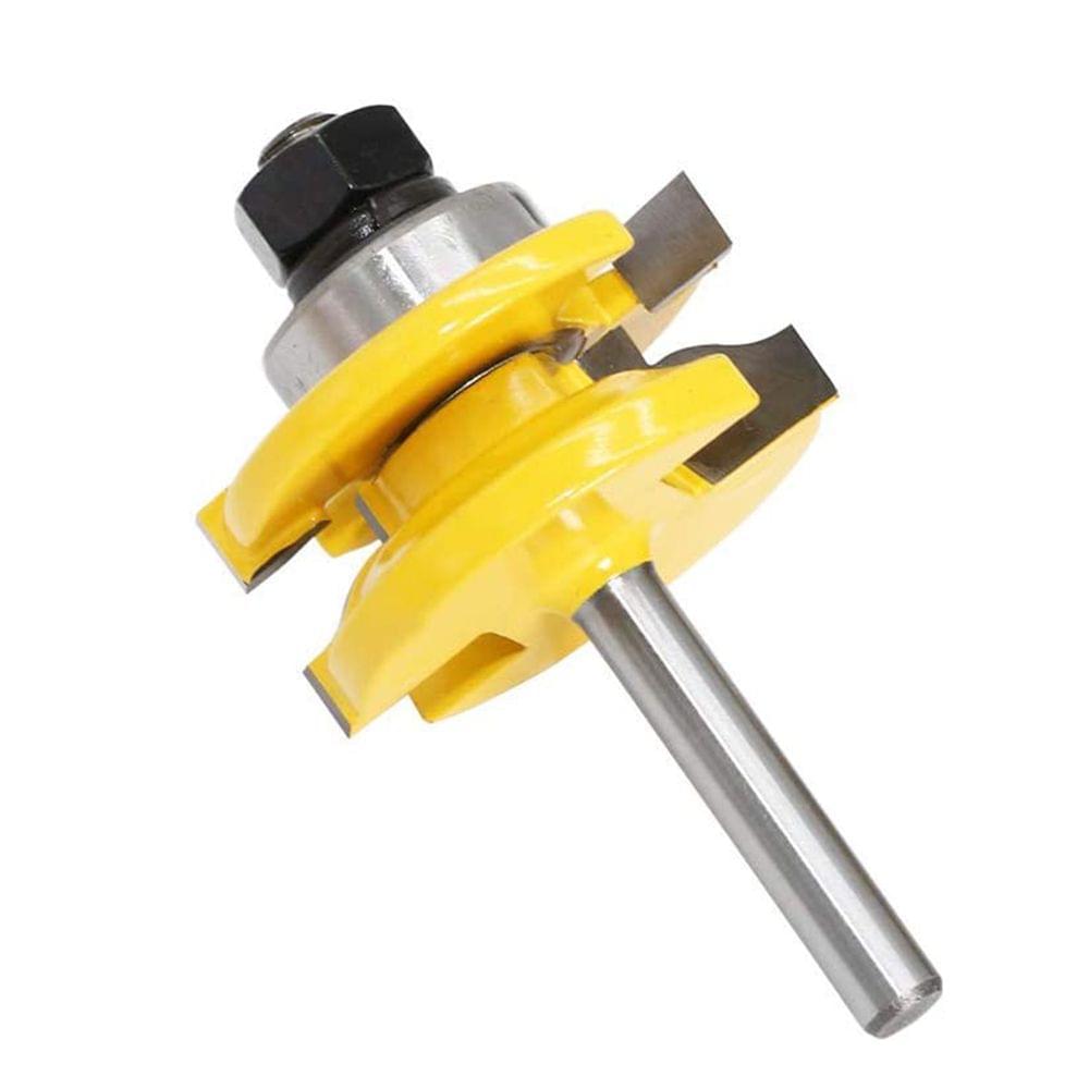 3 PCS Router Bit Set 1/4 Inch Shank Roman Ogee Rail and