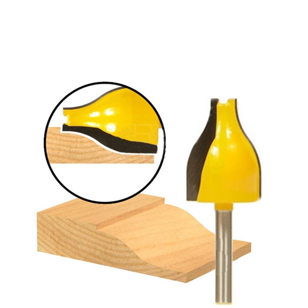 3 PCS Router Bit Set 1/4 Inch Shank Roman Ogee Rail and