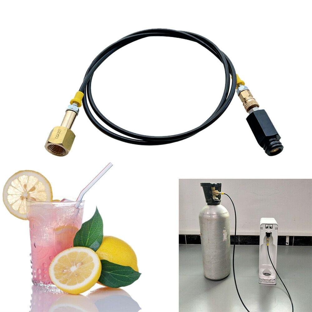 Kitchen Soda Machine External Hose Adapter Kit cga320 co2 - 1.5m