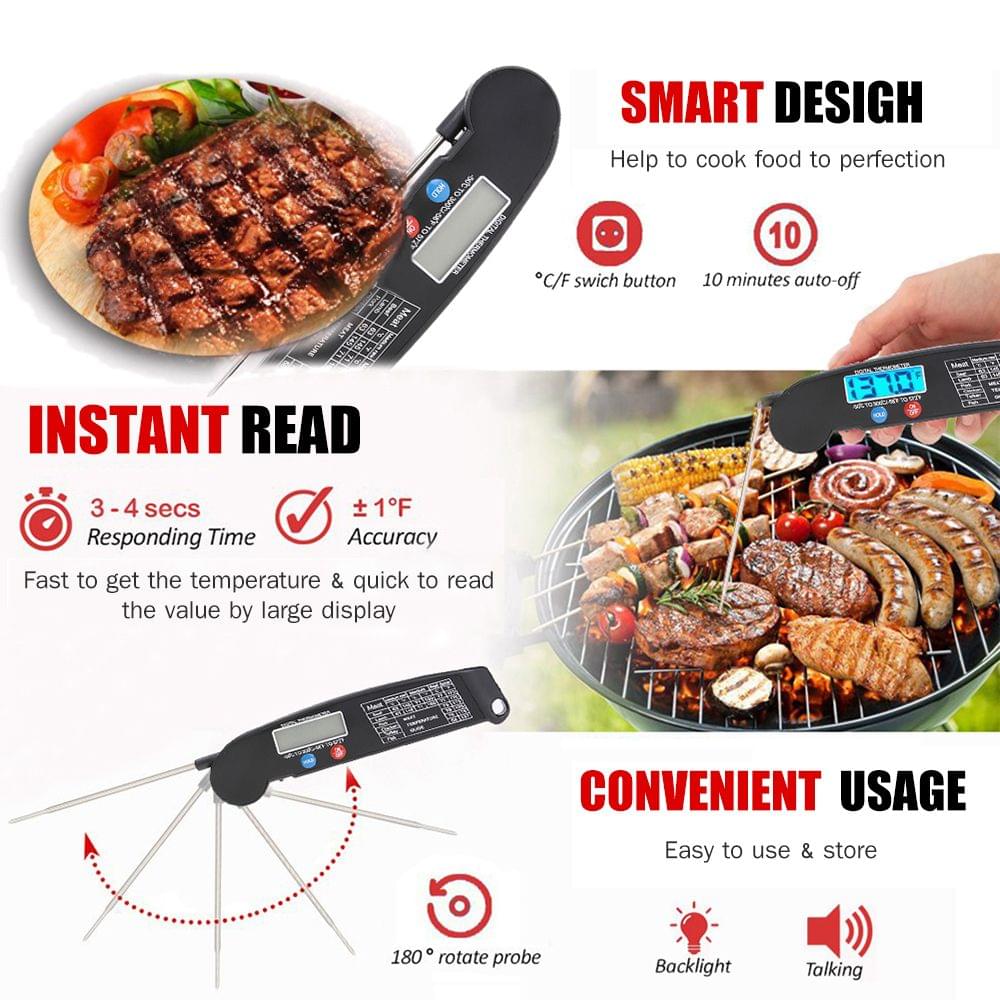 Thermometer Digital Instant Read Meat Thermometer Food