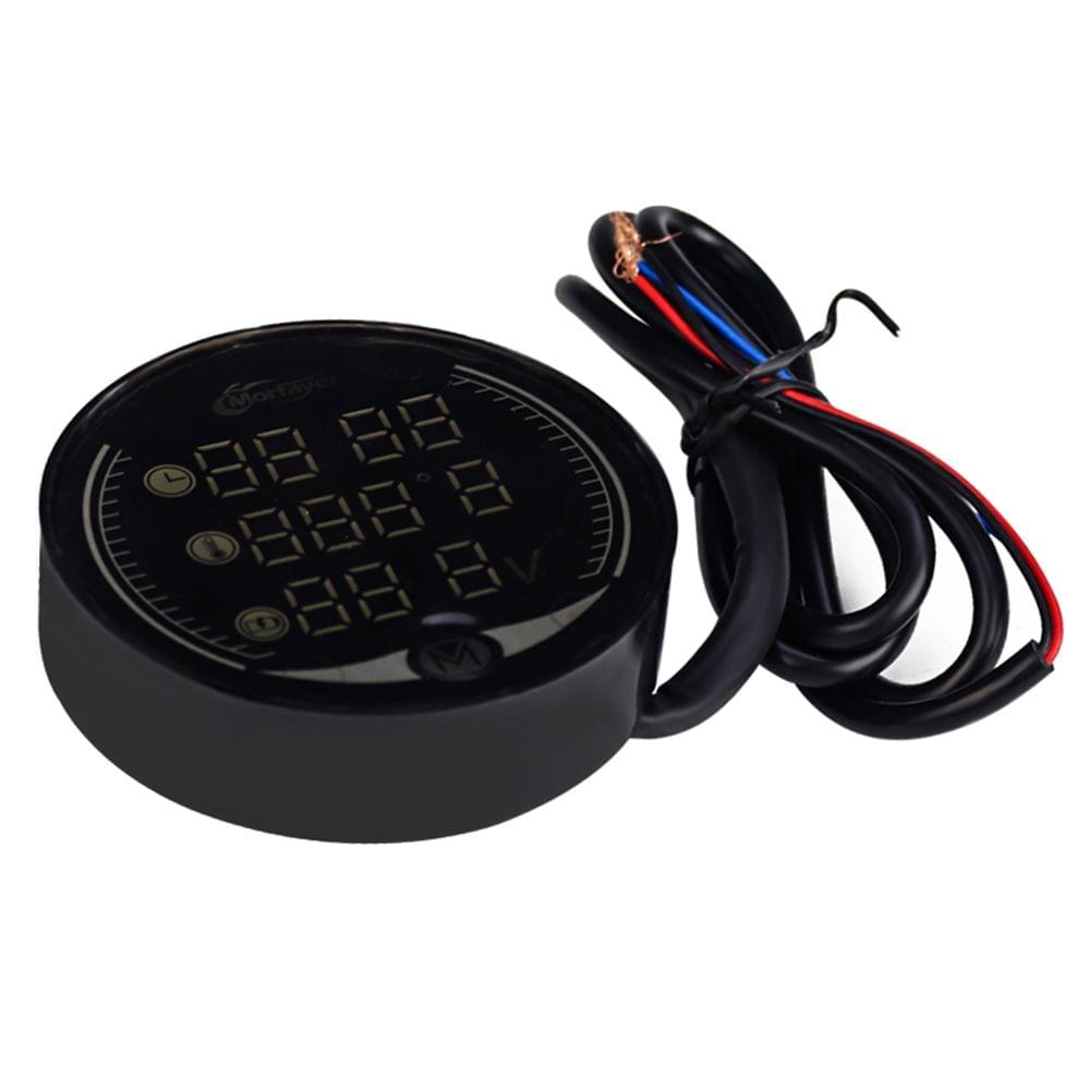 9-24V Charging Digital Meter LED Night Vision Motorcycle