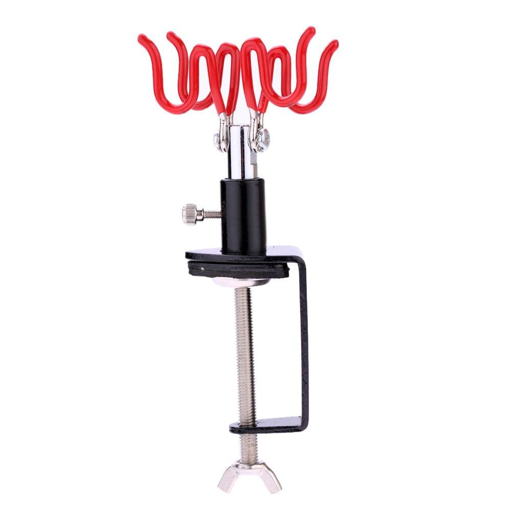 KKmoon Airbrush Holder Holding Clamp-On Mount Table Mount 2