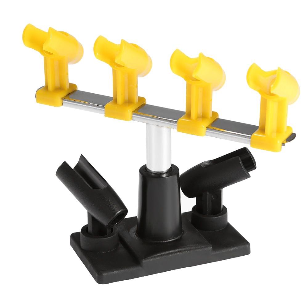 KKmoom Professional Clamp-on Airbrush Holder Hold 6 Mount