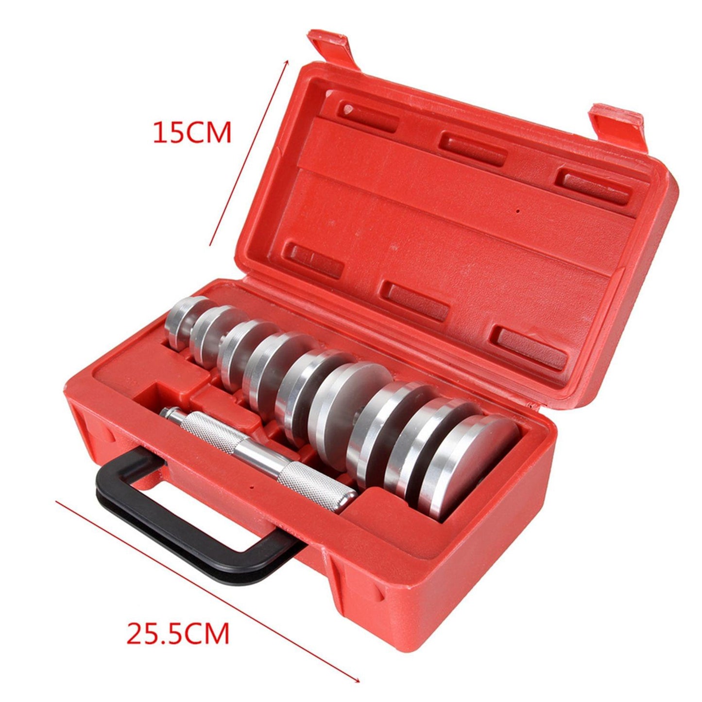 10Pcs Bearing Race & Seal Bushing Driver Set Universal Bush