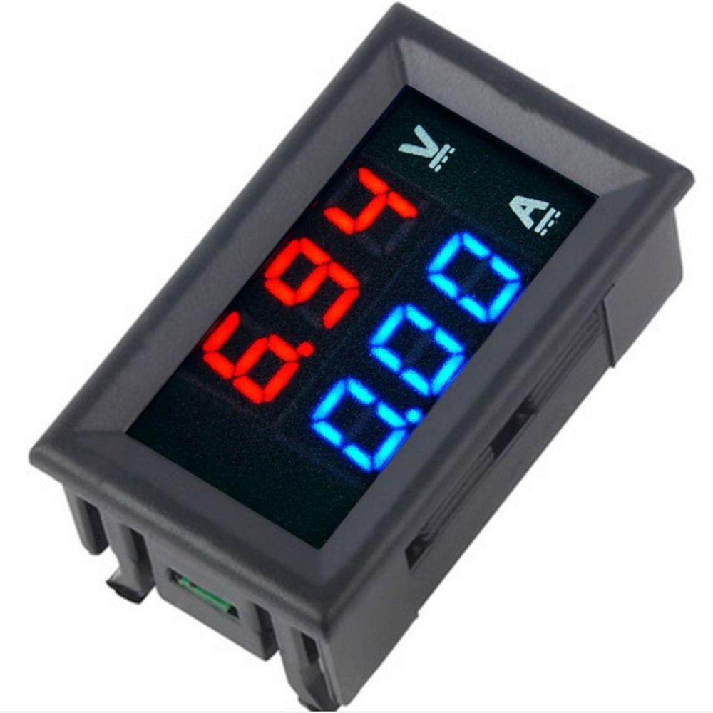 New DC1-100V 10A Digital Double Color Blue & Red LED Display