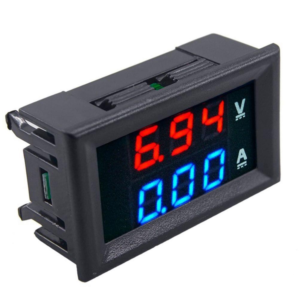 New DC1-100V 10A Digital Double Color Blue & Red LED Display
