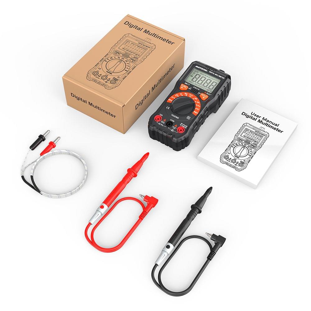 Meterk 2000 Counts Digital Multimeter True RMS