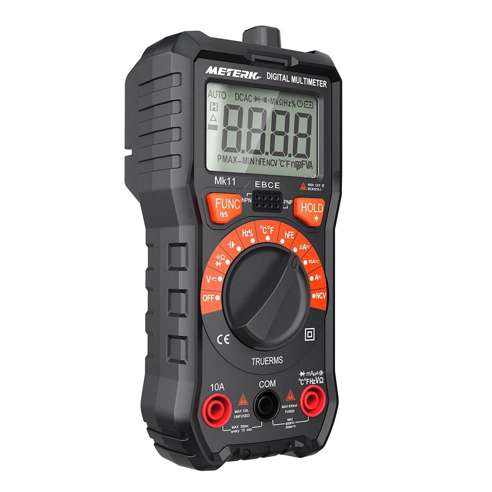 Meterk 2000 Counts Digital Multimeter True RMS