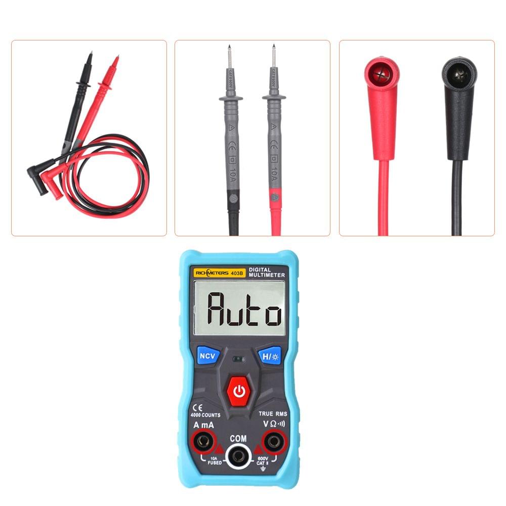 Richmeters RM403B Automatic Digital Multimeter 4000 Counts