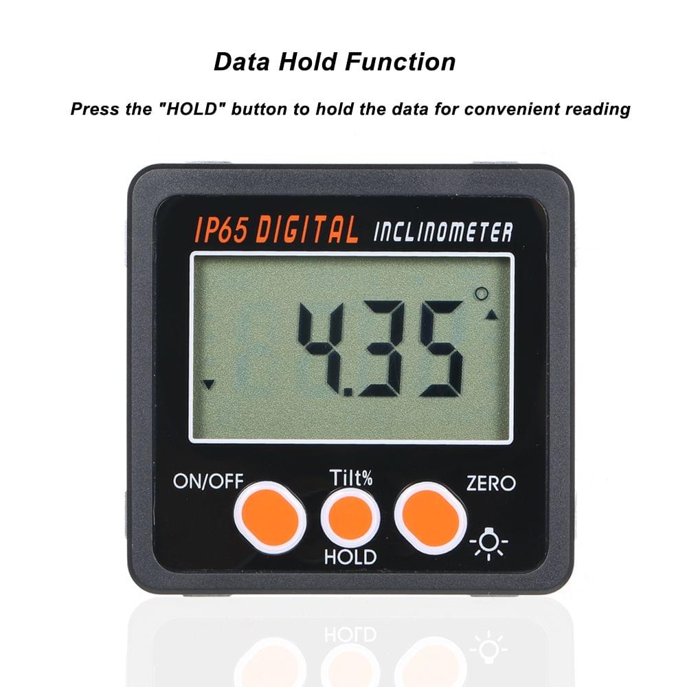 Multi-functional Digital Inclinometer IP65 Waterproof
