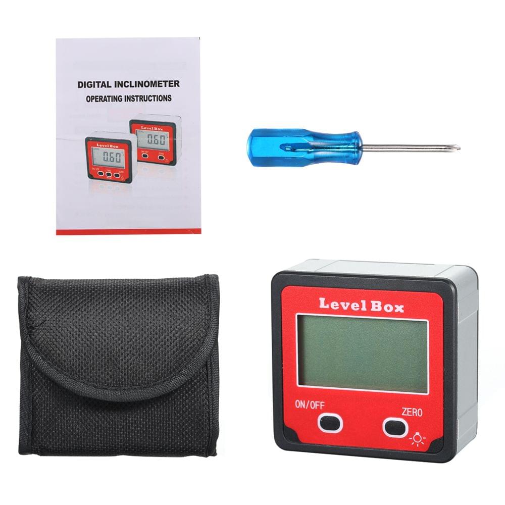Digital Display Level Box Angle Gauge Digital Inclinometer