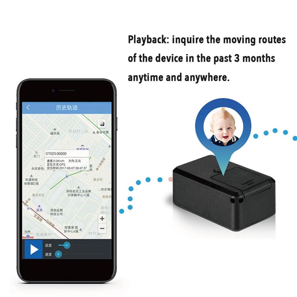 GF-19 Mini Wireless GPS Miniature Tracker Locator APP Remote