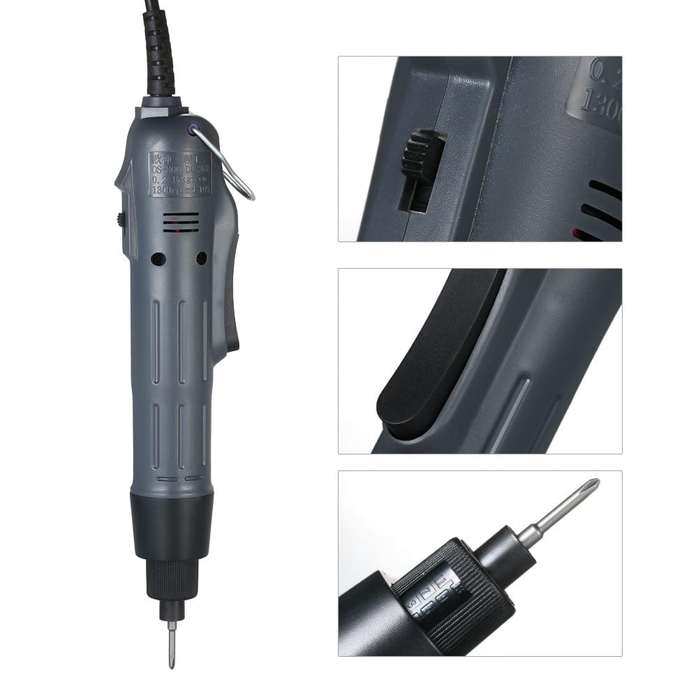 Industrial Electric Screwdriver Adjustable Torque Electrical - EU Plug