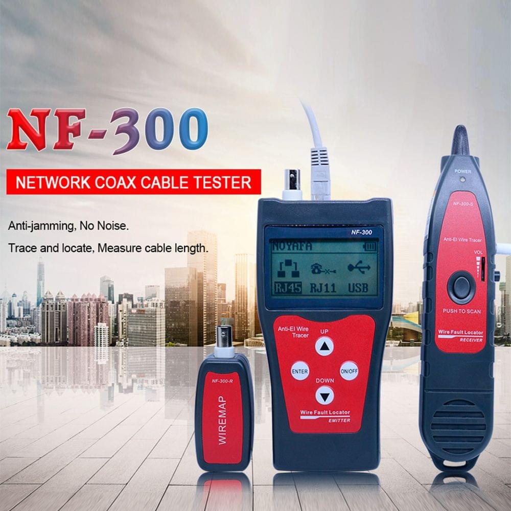 Multi-functional LCD Network Cable Tester RJ11 RJ45 Wire