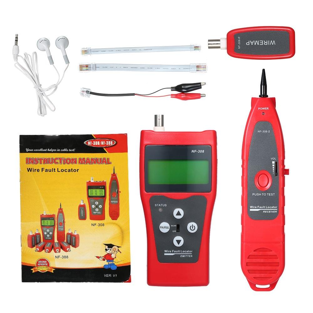 Multi-functional LCD Network Cable Tester High Precision