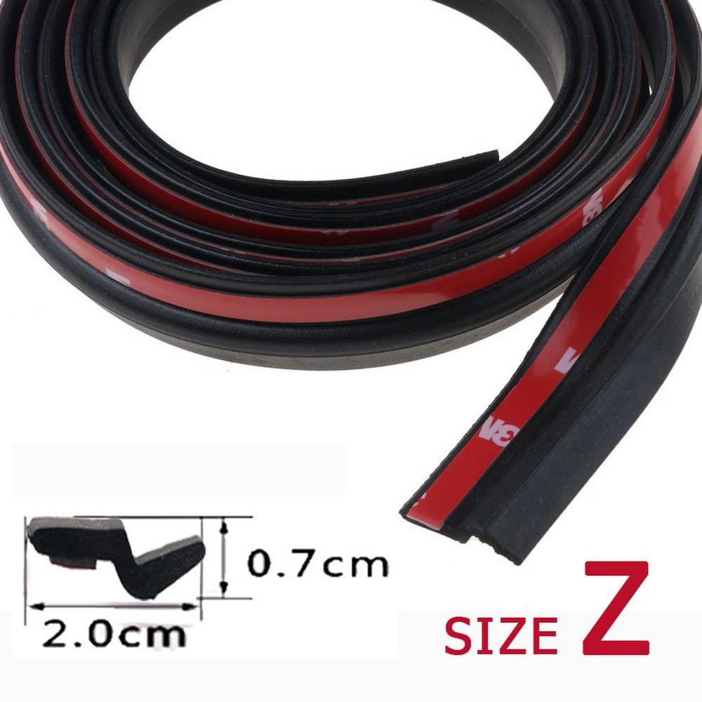 5Meters Big D Small D Z Shape P Type Car Door Seal Strip - Z shape