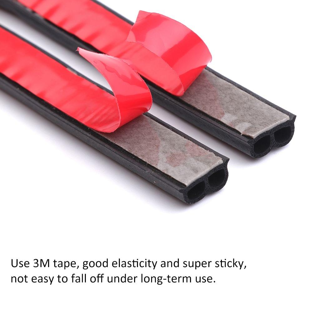 5M Car Door Seal Strips Auto Rubber Seals Sticker Noise