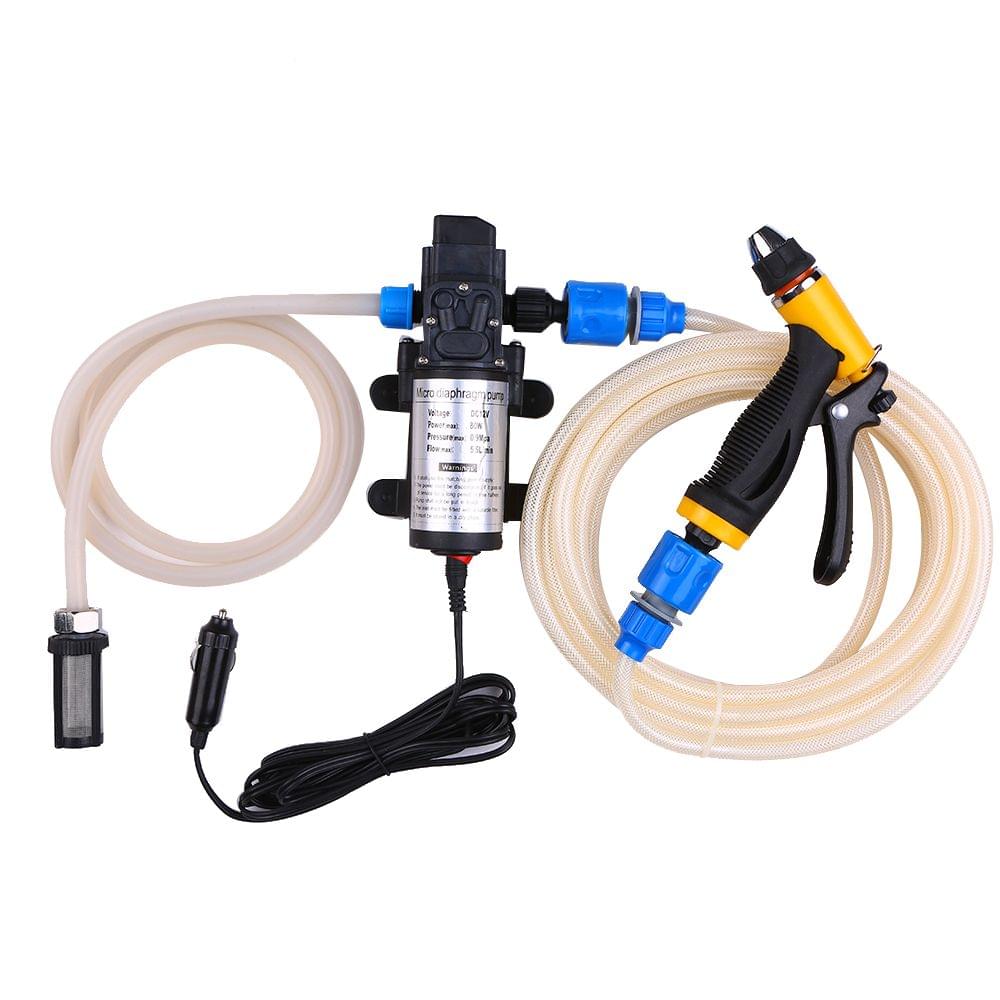 12V 80W High Pressure Electric Car Washing Pump Car Washer