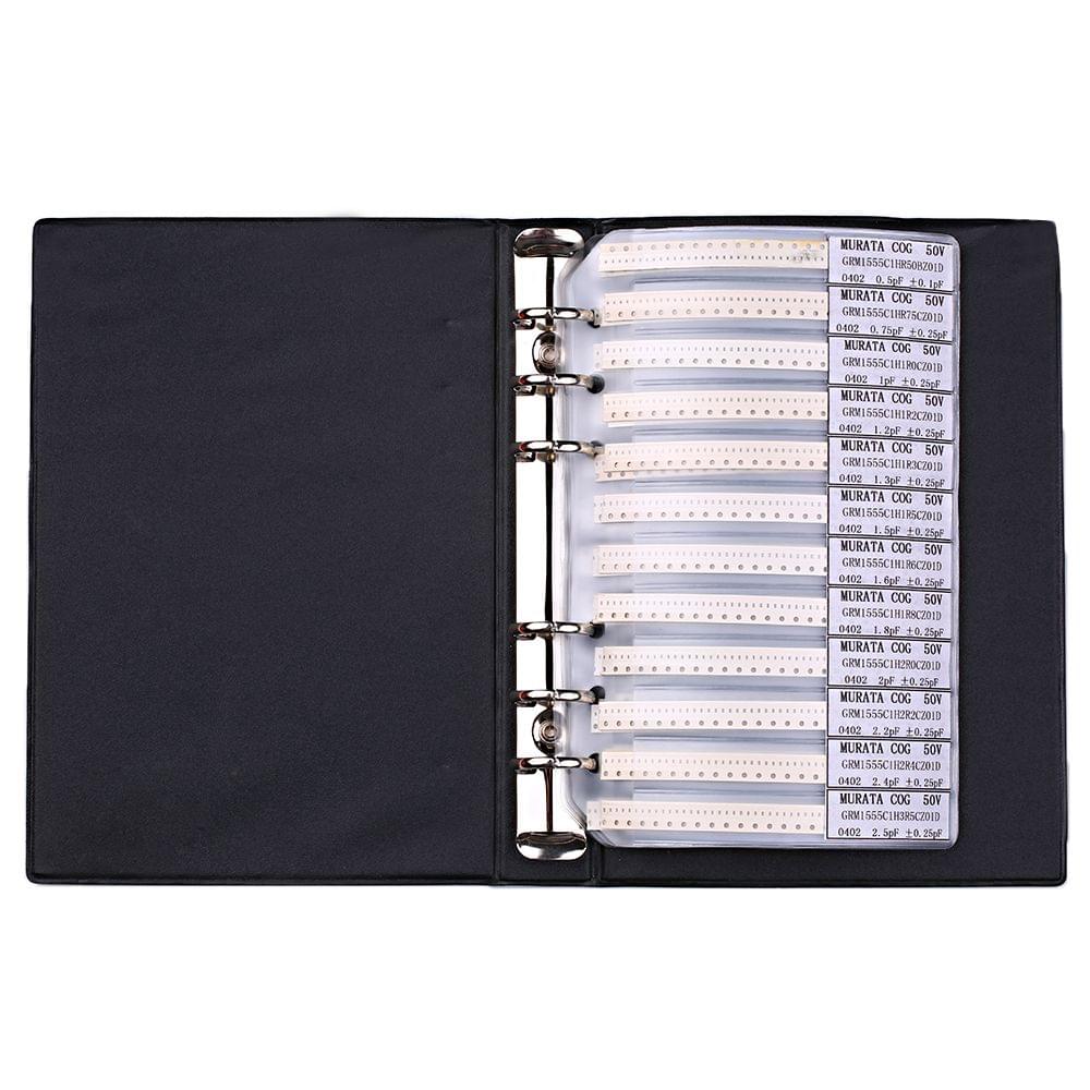 Sample Book 0201 0402 0603 0805 1206 Capacitor Kit SMD SMT - Model 0402