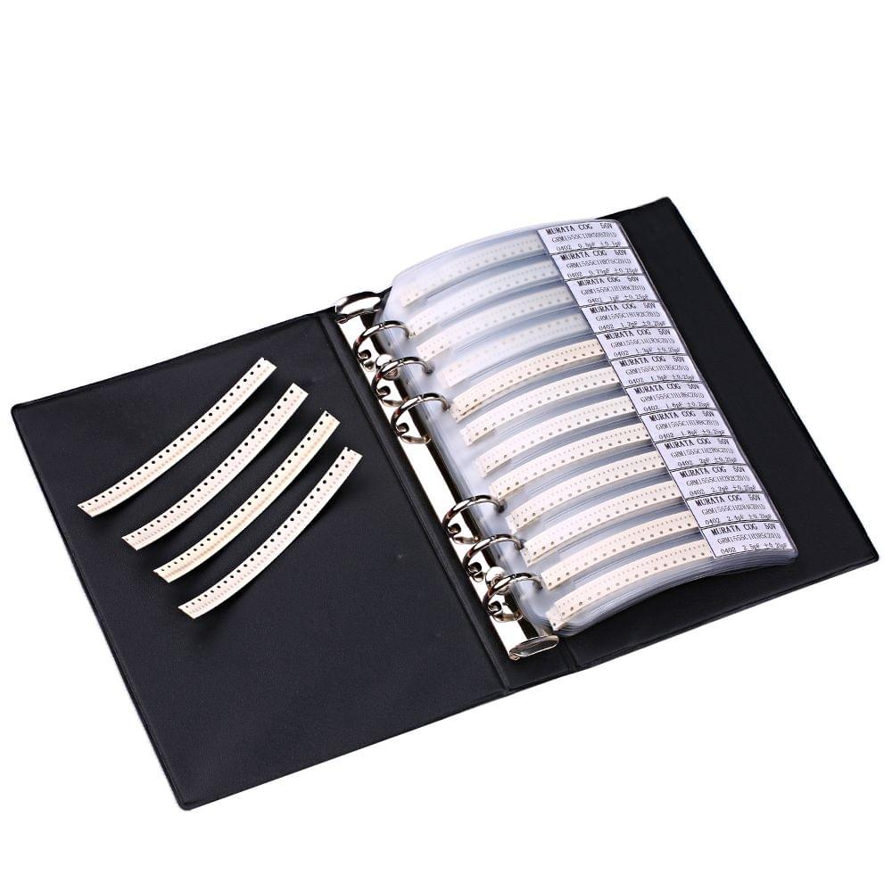 Sample Book 0201 0402 0603 0805 1206 Capacitor Kit SMD SMT - Model 0402