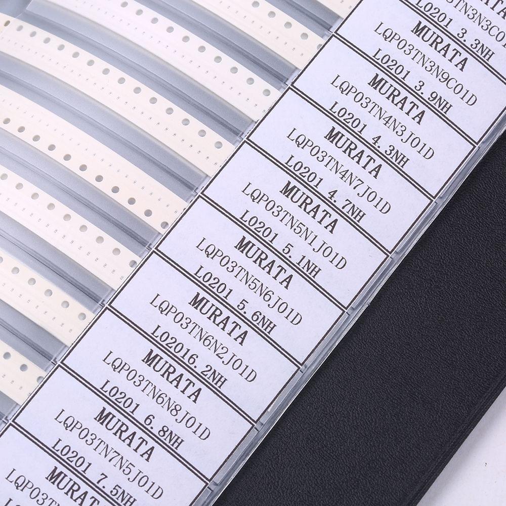 Sample Book 0201 0402 0603 0805 Inductor Kit SMD SMT Chip - Model 0201