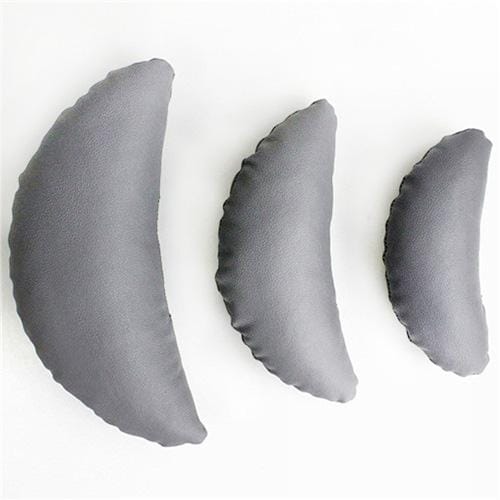 3 PCS/set Children Photography Props Baby Pictures Crescent Shape Pillow (Grey)