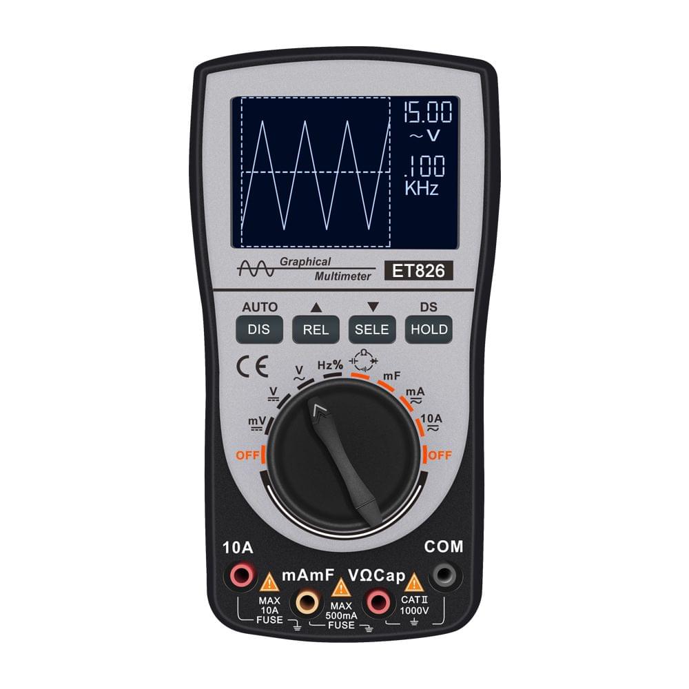 2-in-1 Intelligent Digital Oscilloscope Multimeter DC/AC