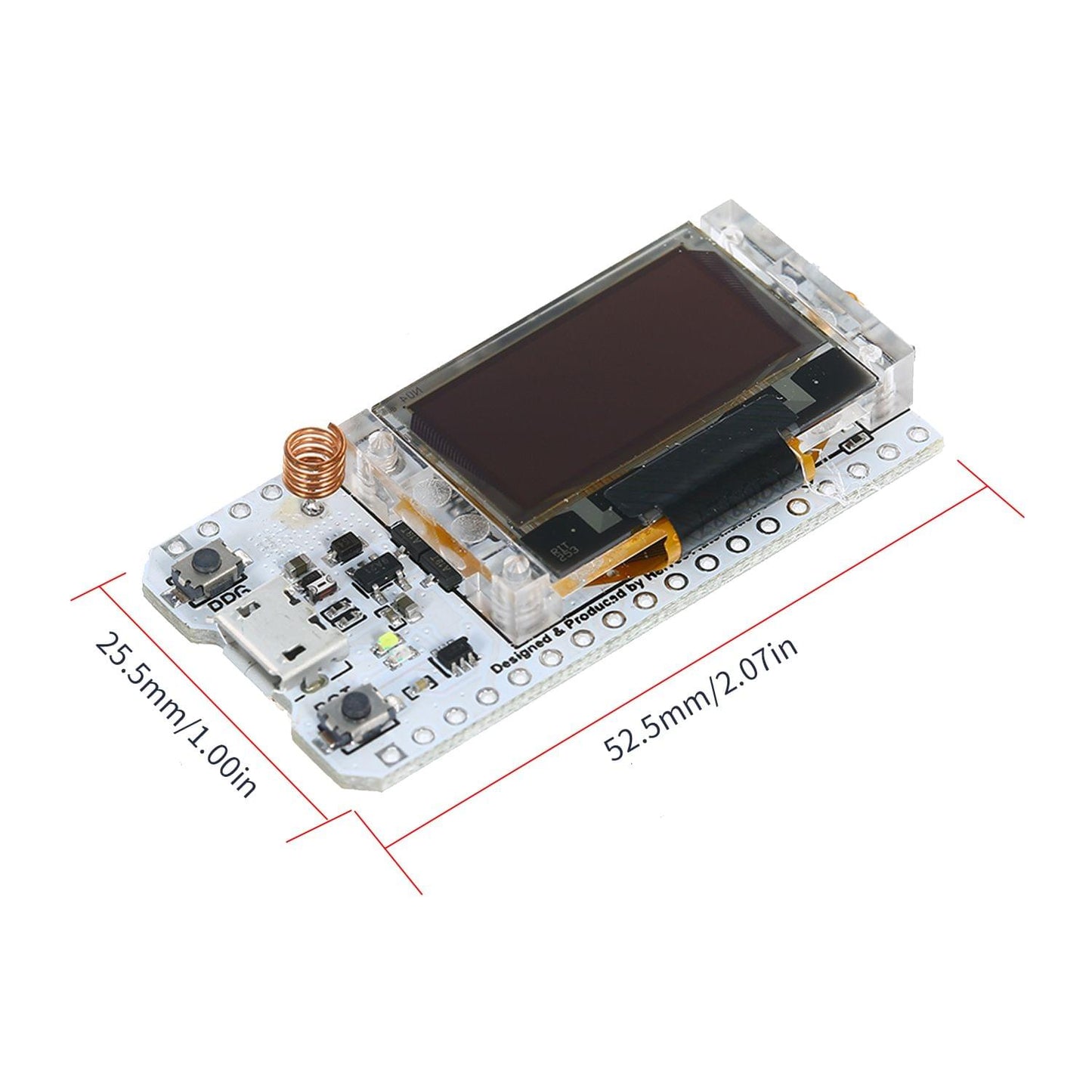 433MHz W-F- Wireless BT Development Board OLED 0.96" Display - 433MHz