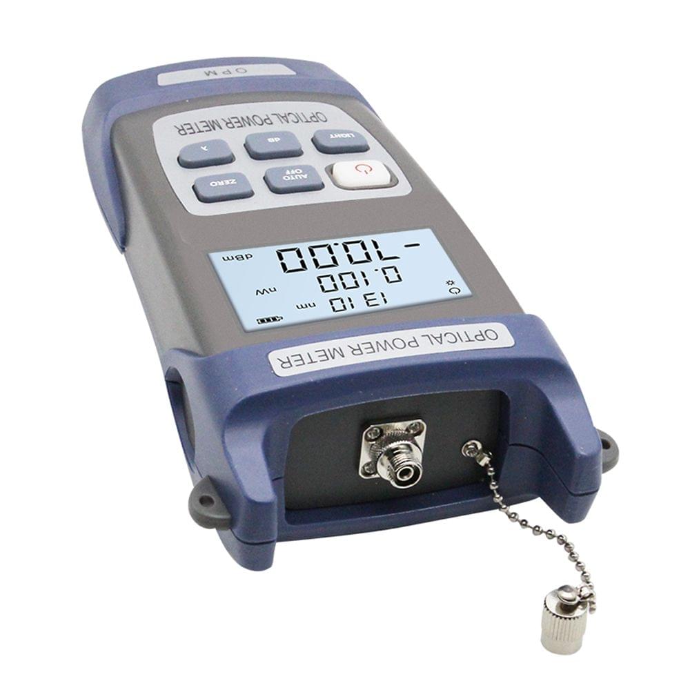 Gray 10MW AUA-80A Handheld Optical Power Meter Red Light