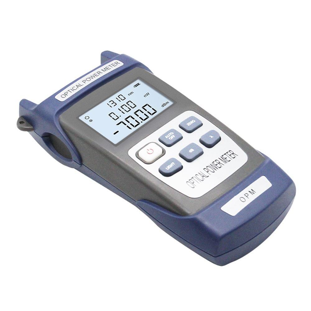 Gray 10MW AUA-80A Handheld Optical Power Meter Red Light