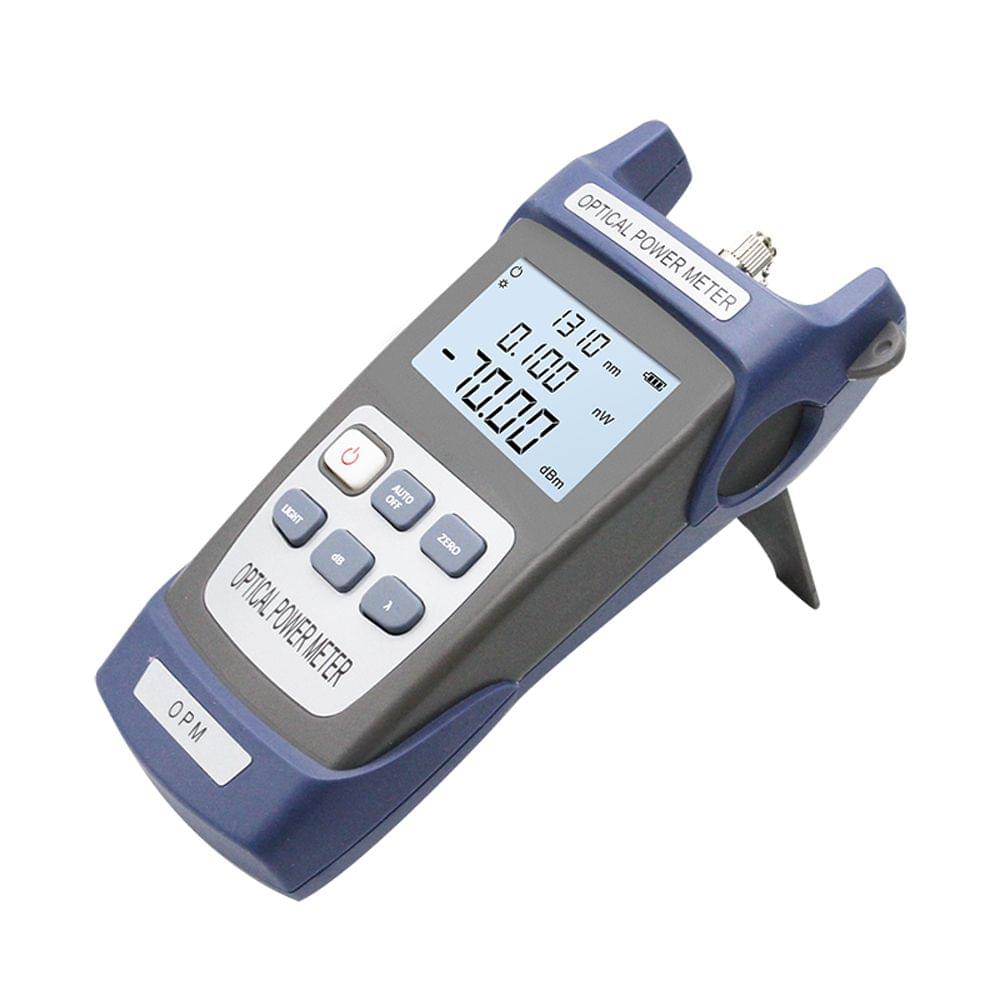 Gray 10MW AUA-80A Handheld Optical Power Meter Red Light